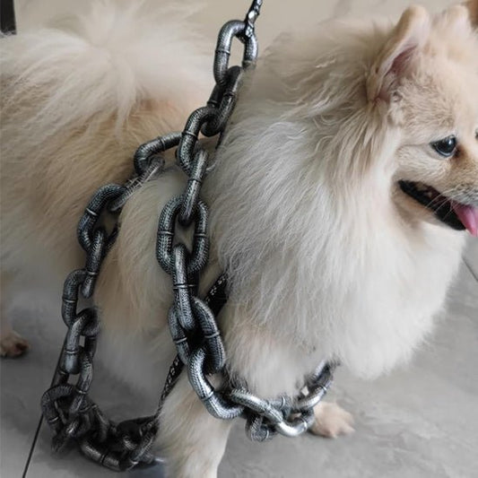 Laisse pour chien - DogLeash™ - Fausse chaine - Voyage canin