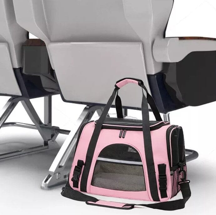Sac de Transport pour Chien - DogCarrierBag™ - Rose - Voyage canin