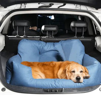 Siège Auto Animaux - CarrierTravelDog™ - Bleu - Voyage canin