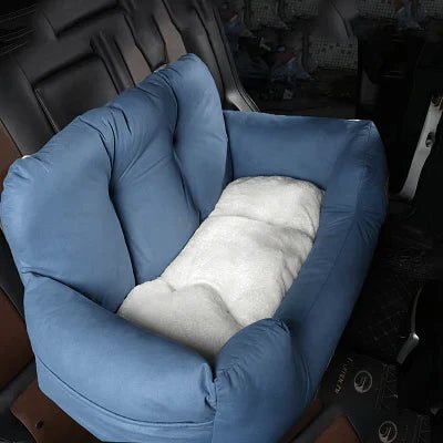 Siège Auto Animaux - CarrierTravelDog™ - Bleu - Voyage canin