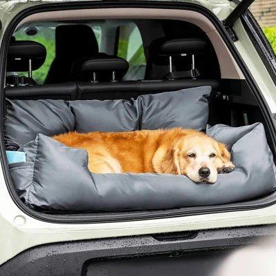Siège Auto Animaux - CarrierTravelDog™ - Gris - Voyage canin