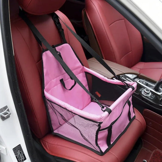 Siège pour chien - PremiumDogBag™ - Rose - Voyage canin