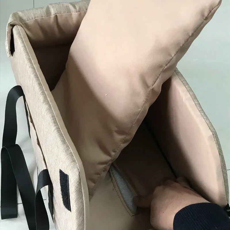 Siège pour Chien Voiture - PetTravelSeat™ - Beige - Voyage canin
